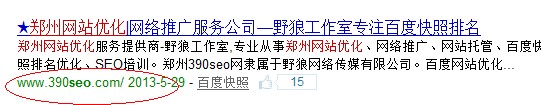 百度搜索:鄭州網(wǎng)站優(yōu)化 找到www.dizone.cn