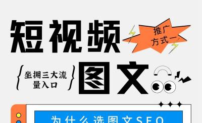 網(wǎng)絡(luò)推廣方式一：短視頻圖文SEO推廣簡(jiǎn)單介紹