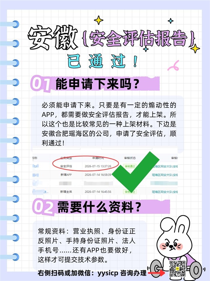 安徽安全評(píng)估報(bào)告已通過(guò)