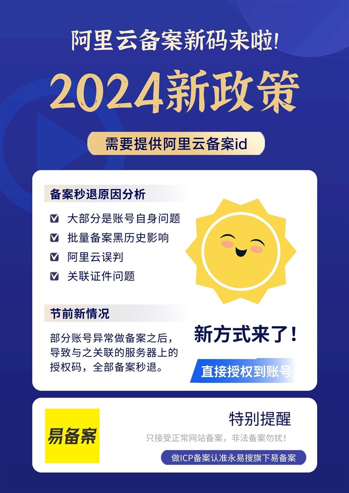 阿里云備案新碼
