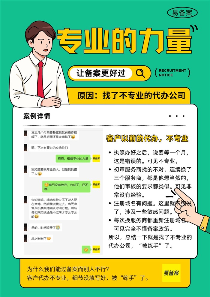 專(zhuān)業(yè)備案力量