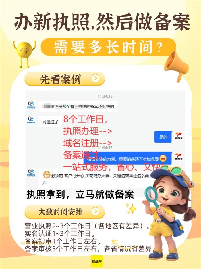 辦新執(zhí)照做備案時(shí)間