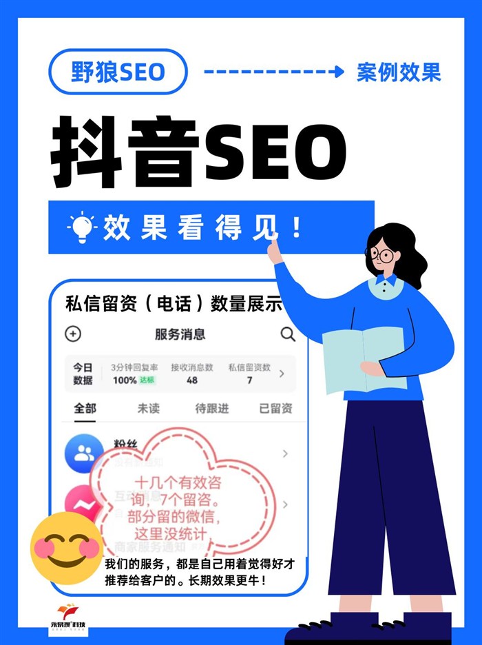 抖音SEO留資數(shù)據(jù)展示