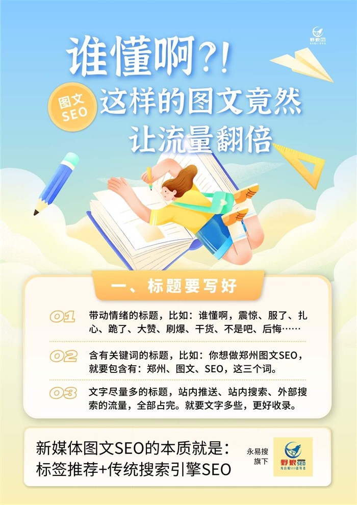 圖文SEO標(biāo)題要寫好