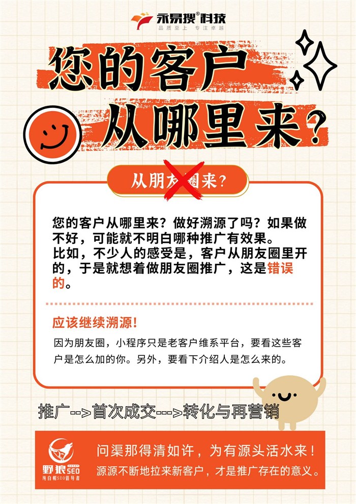 您的客戶從哪里來