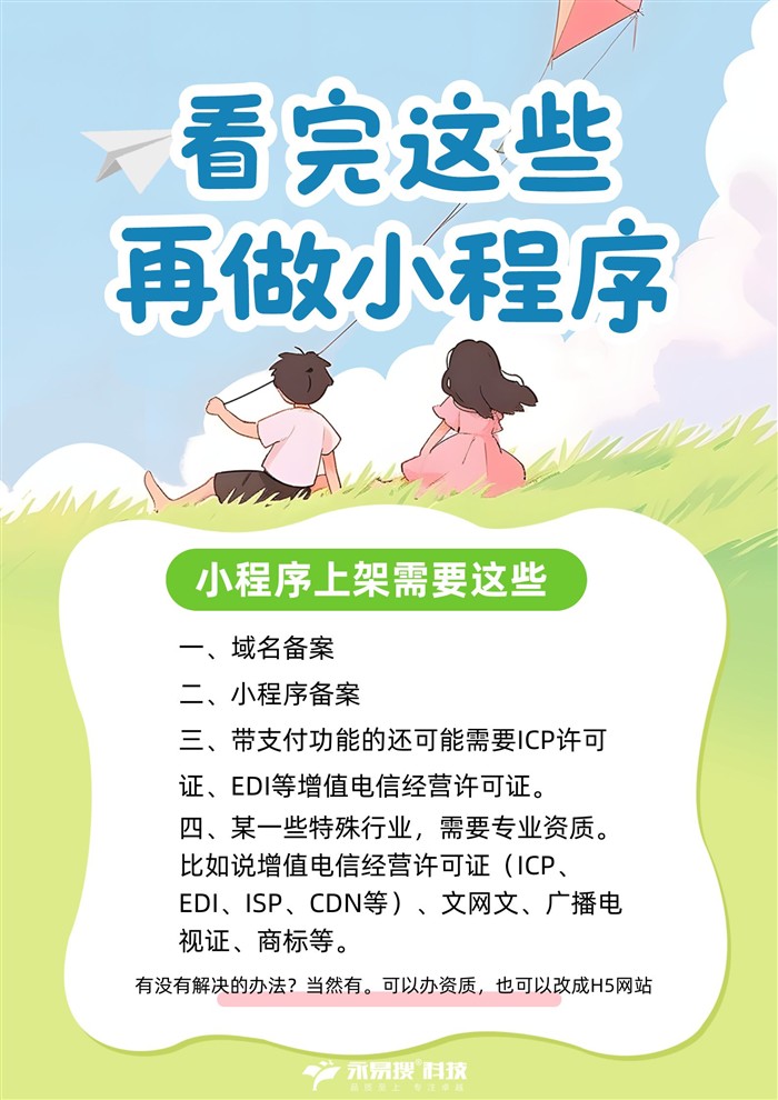 小程序備案要求